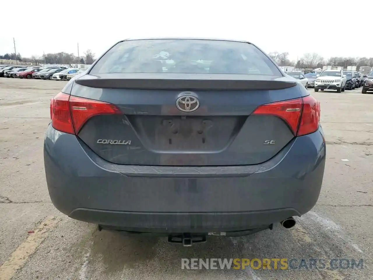 6 Photograph of a damaged car 2T1BURHE7KC227955 TOYOTA COROLLA 2019