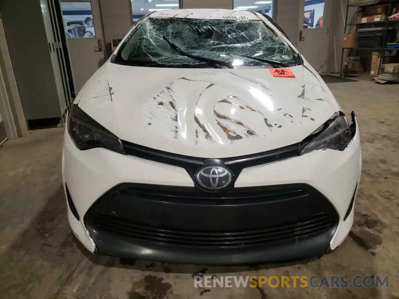 5 Photograph of a damaged car 2T1BURHE7KC228278 TOYOTA COROLLA 2019