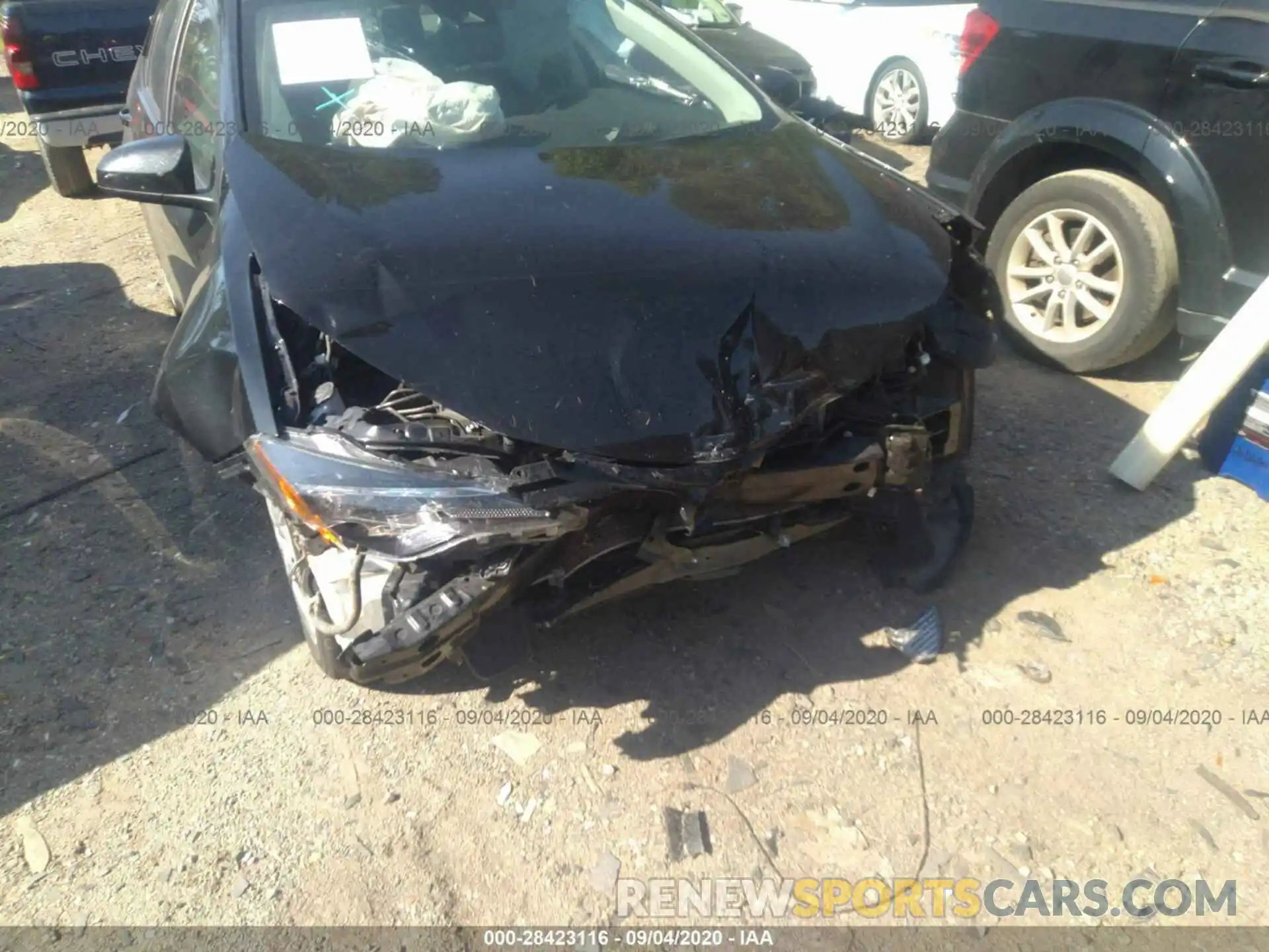 6 Photograph of a damaged car 2T1BURHE7KC230161 TOYOTA COROLLA 2019