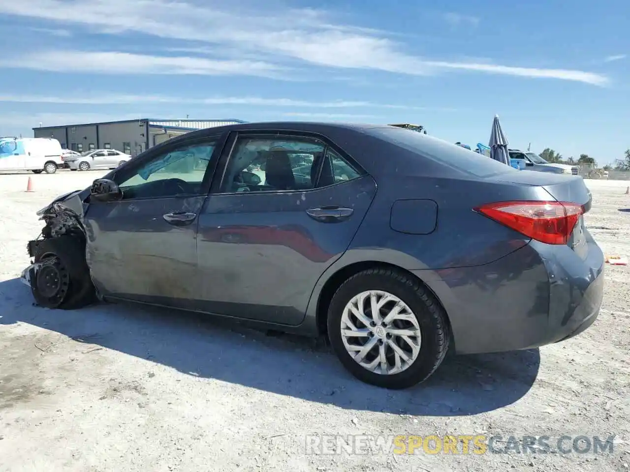 2 Photograph of a damaged car 2T1BURHE7KC230581 TOYOTA COROLLA 2019