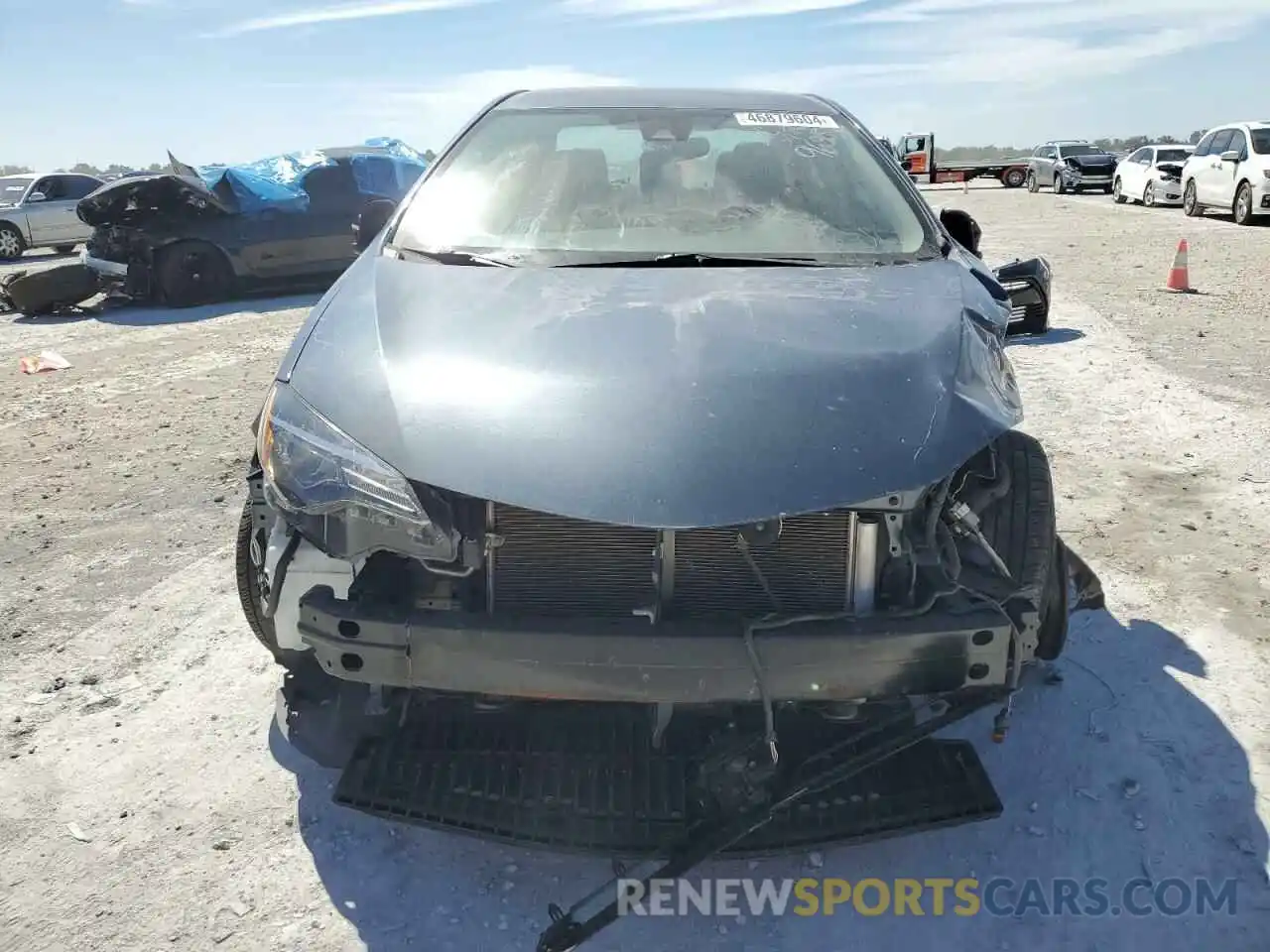 5 Photograph of a damaged car 2T1BURHE7KC230581 TOYOTA COROLLA 2019