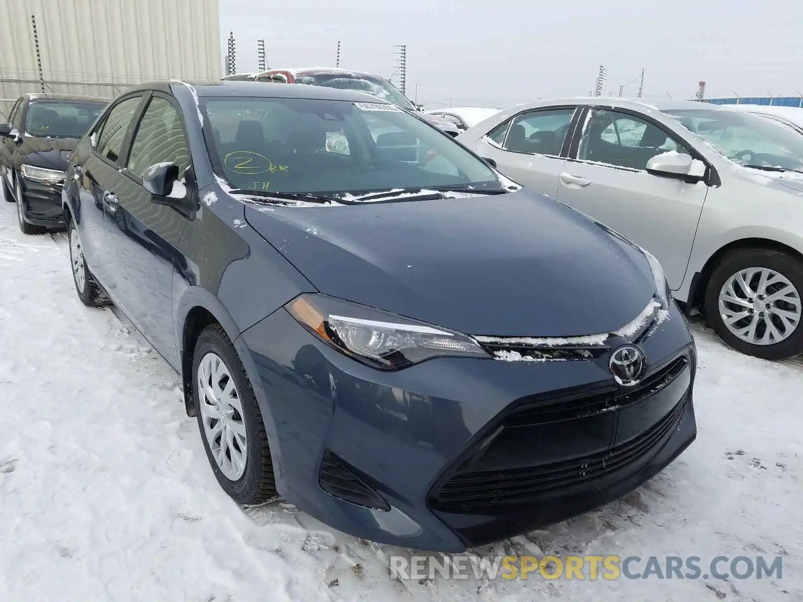 1 Photograph of a damaged car 2T1BURHE7KC230712 TOYOTA COROLLA 2019