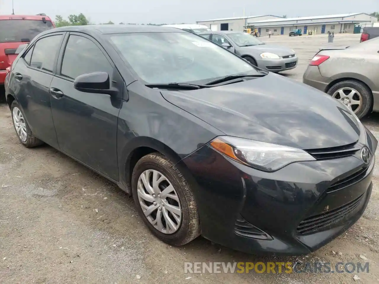 1 Photograph of a damaged car 2T1BURHE7KC232864 TOYOTA COROLLA 2019