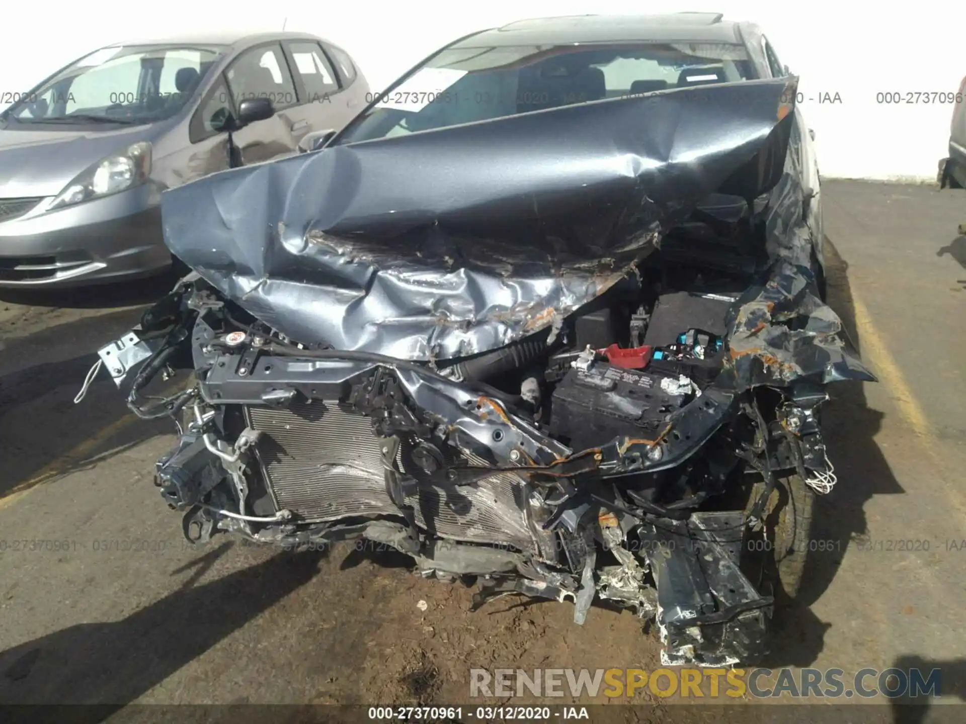 6 Photograph of a damaged car 2T1BURHE7KC233500 TOYOTA COROLLA 2019