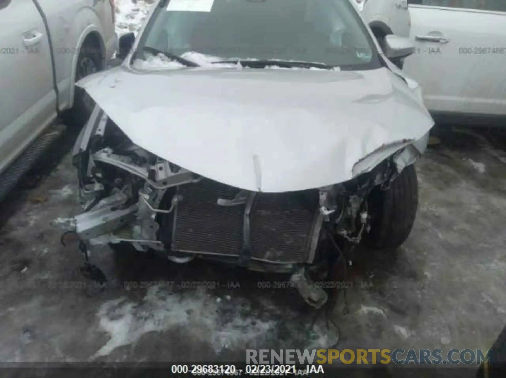 6 Photograph of a damaged car 2T1BURHE7KC234291 TOYOTA COROLLA 2019