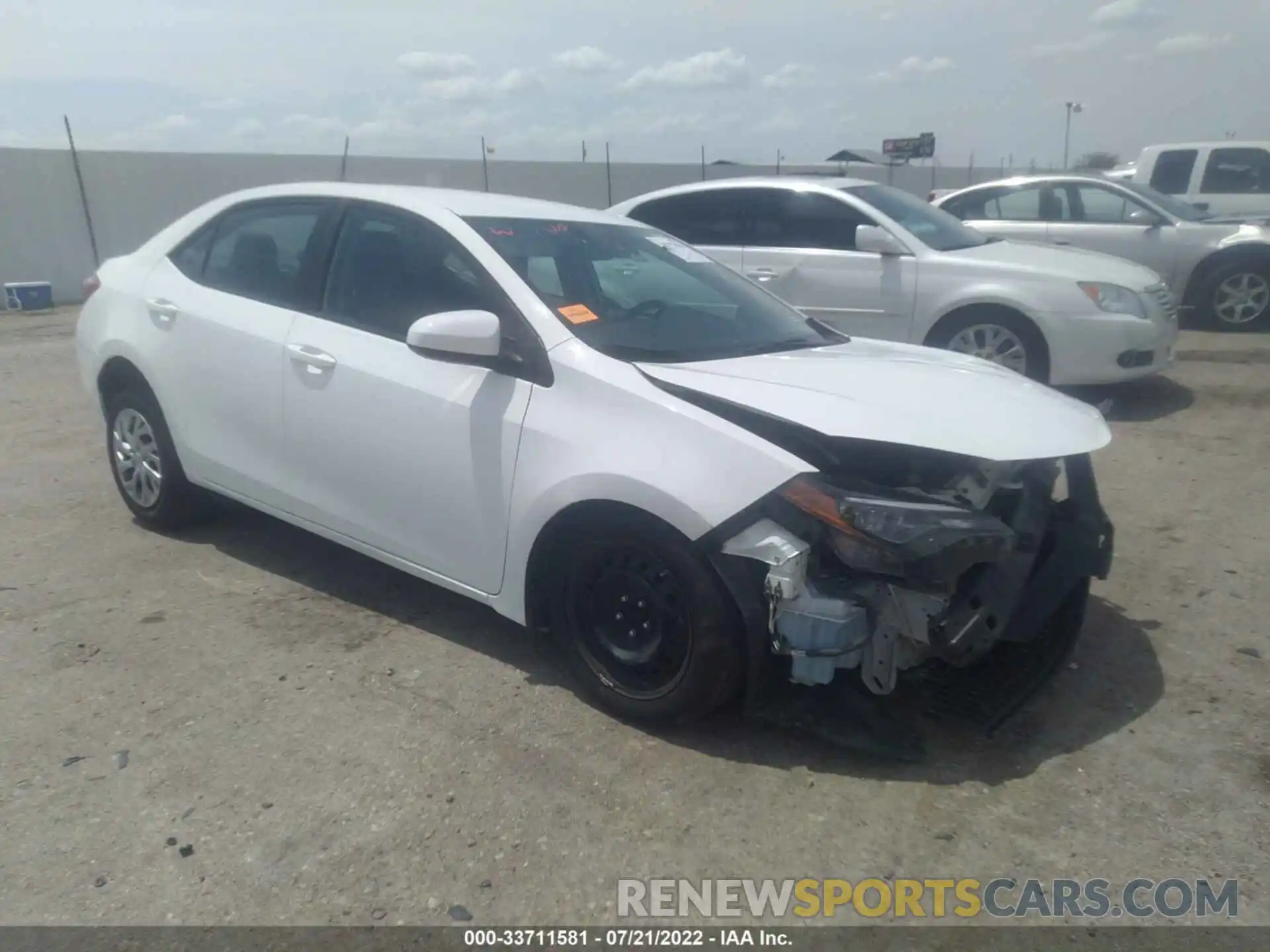 1 Photograph of a damaged car 2T1BURHE7KC236669 TOYOTA COROLLA 2019