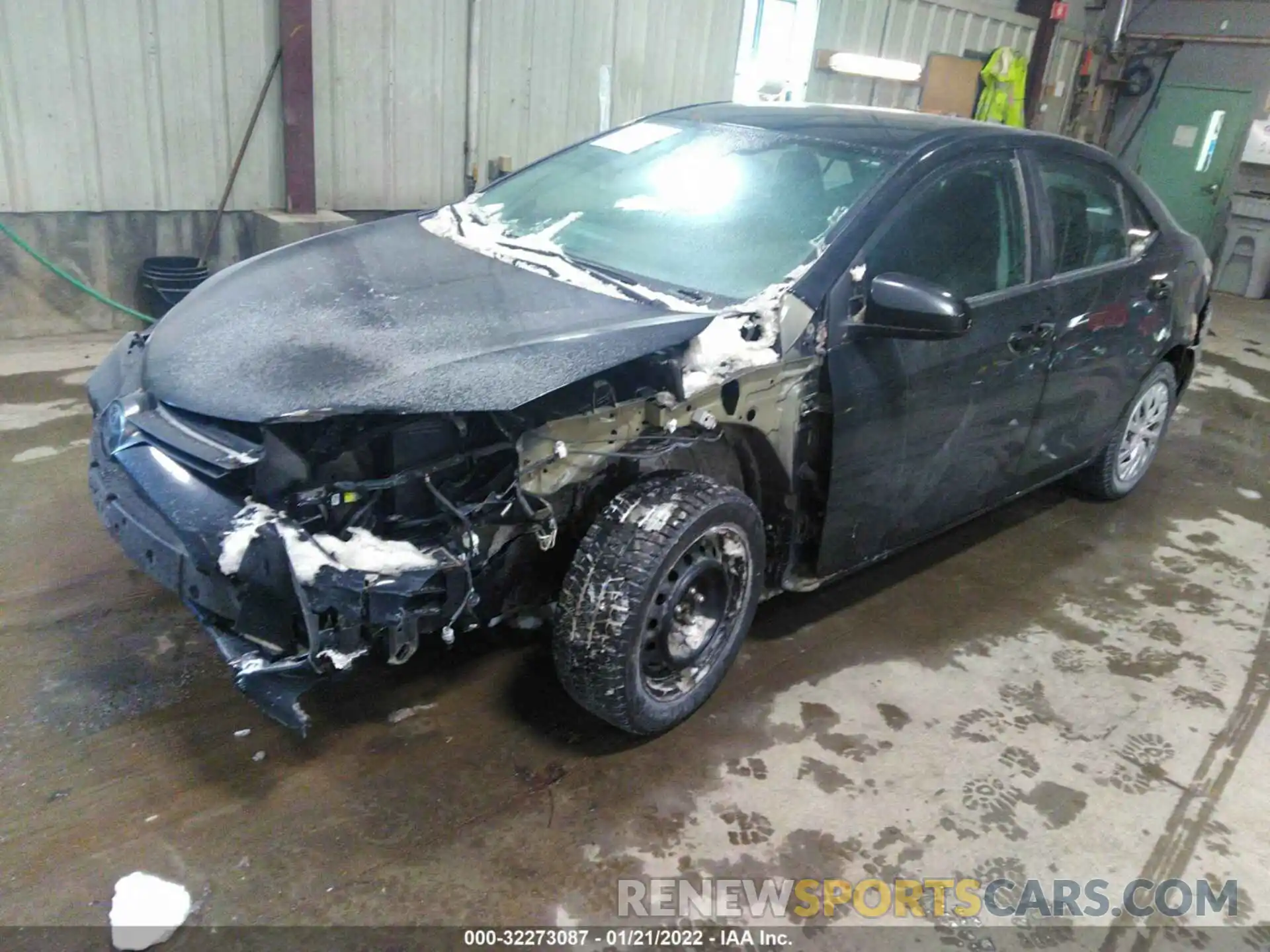 2 Photograph of a damaged car 2T1BURHE7KC236817 TOYOTA COROLLA 2019