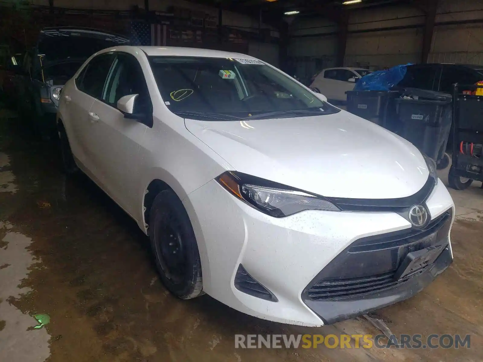 1 Photograph of a damaged car 2T1BURHE7KC236901 TOYOTA COROLLA 2019