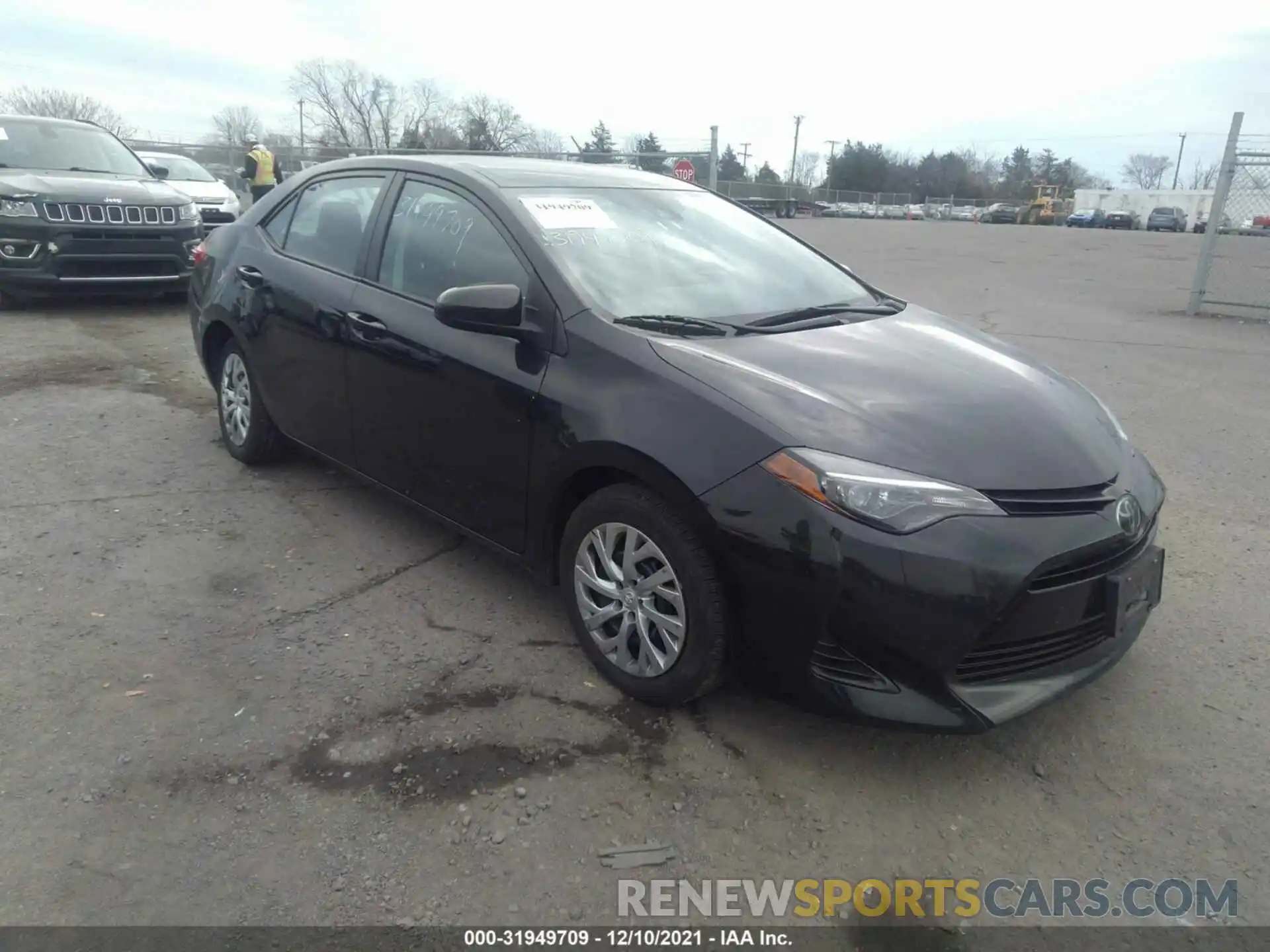 1 Photograph of a damaged car 2T1BURHE7KC238325 TOYOTA COROLLA 2019