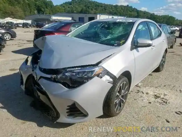 2 Photograph of a damaged car 2T1BURHE7KC238373 TOYOTA COROLLA 2019