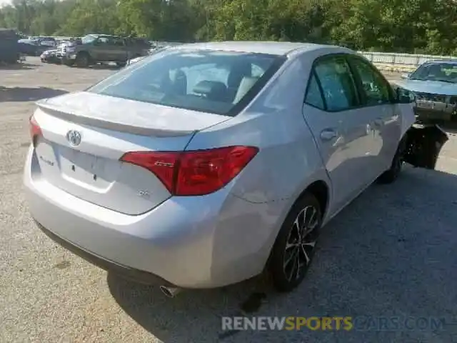 4 Photograph of a damaged car 2T1BURHE7KC238373 TOYOTA COROLLA 2019