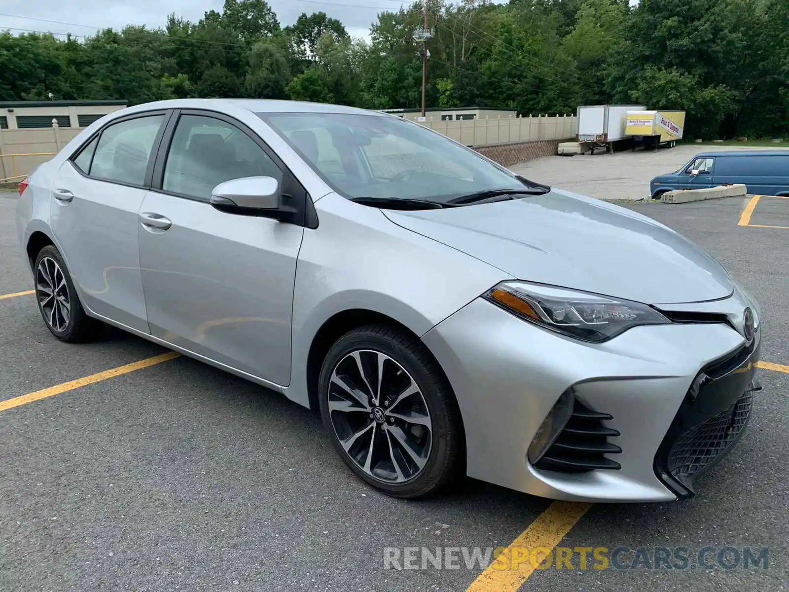 1 Photograph of a damaged car 2T1BURHE7KC238969 TOYOTA COROLLA 2019