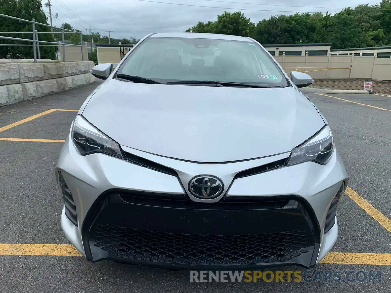 6 Photograph of a damaged car 2T1BURHE7KC238969 TOYOTA COROLLA 2019