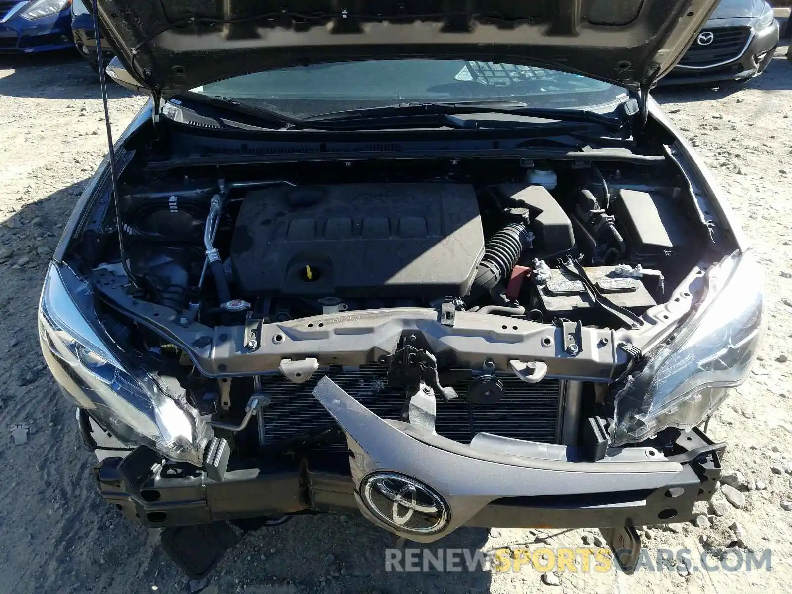 7 Photograph of a damaged car 2T1BURHE7KC239006 TOYOTA COROLLA 2019