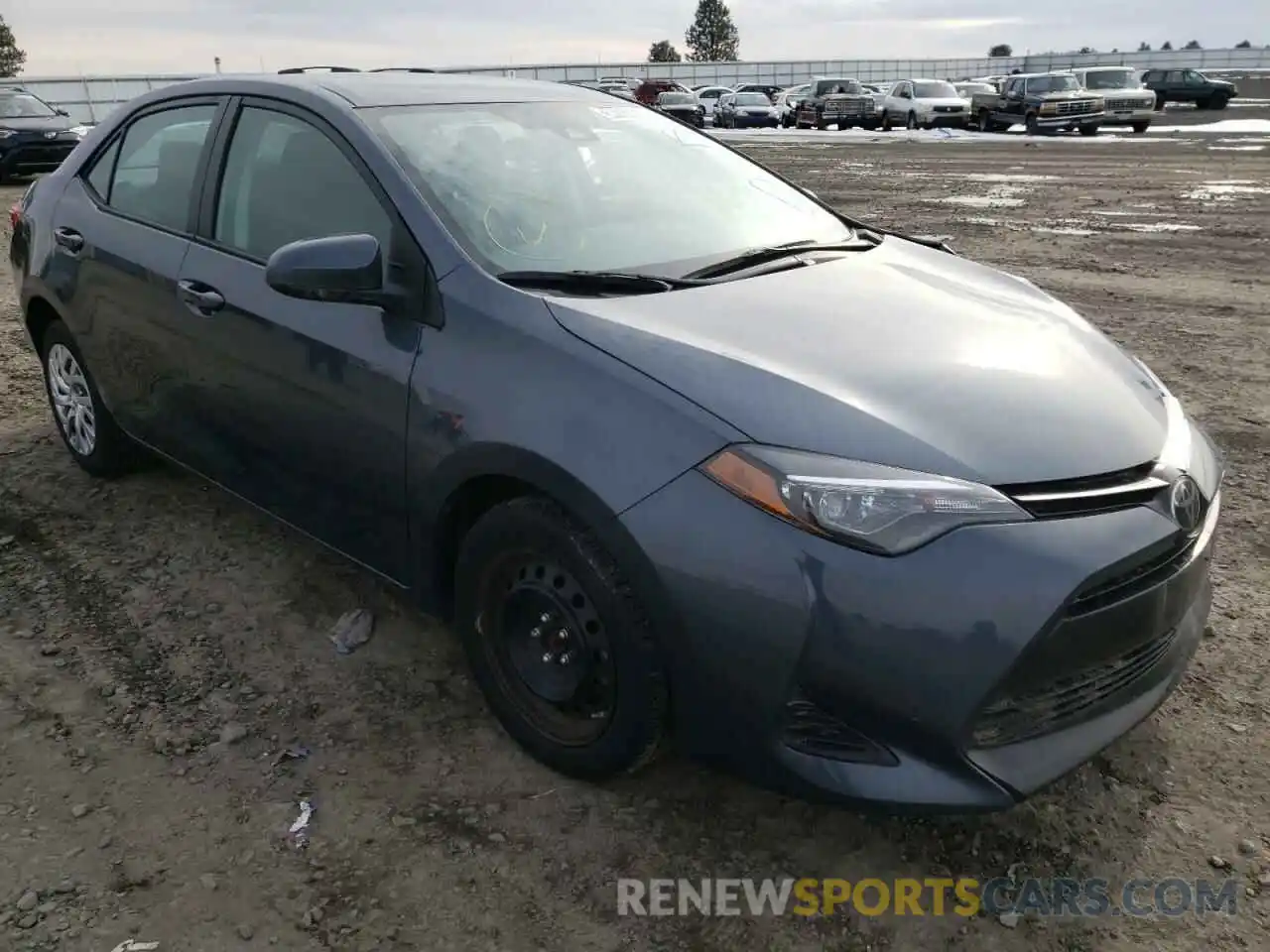 1 Photograph of a damaged car 2T1BURHE7KC239085 TOYOTA COROLLA 2019