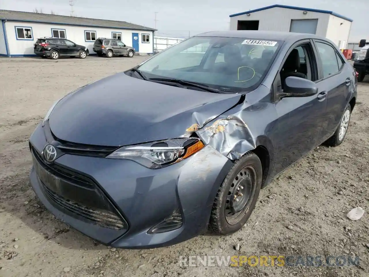 2 Photograph of a damaged car 2T1BURHE7KC239085 TOYOTA COROLLA 2019