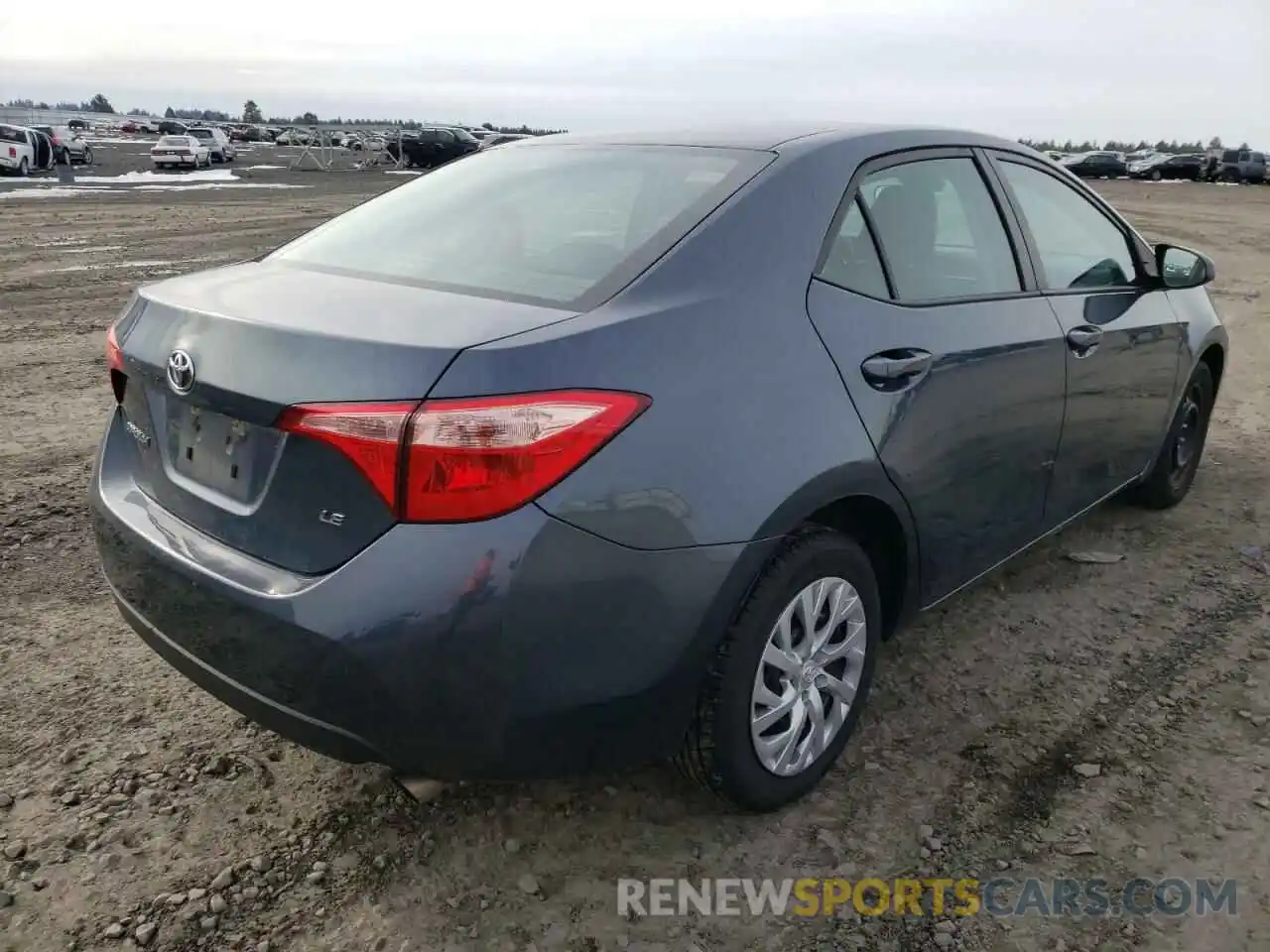 4 Photograph of a damaged car 2T1BURHE7KC239085 TOYOTA COROLLA 2019