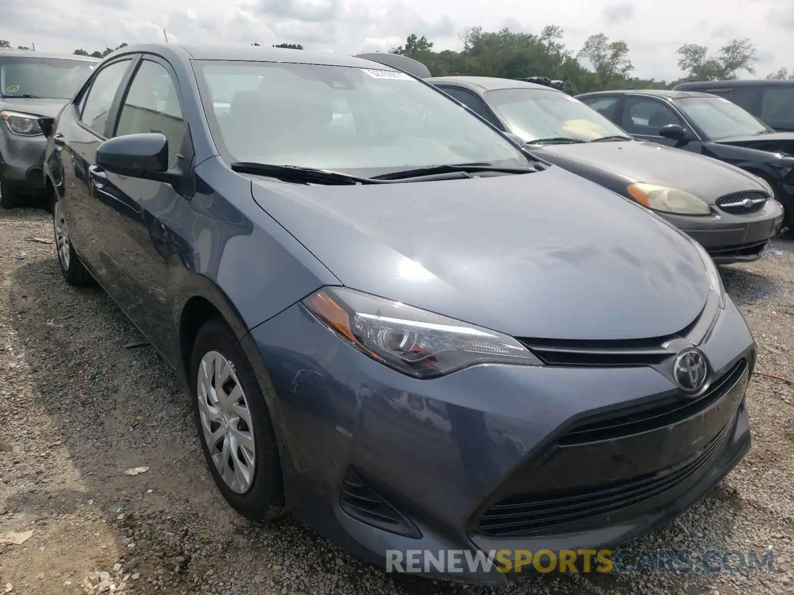 1 Photograph of a damaged car 2T1BURHE7KC239233 TOYOTA COROLLA 2019