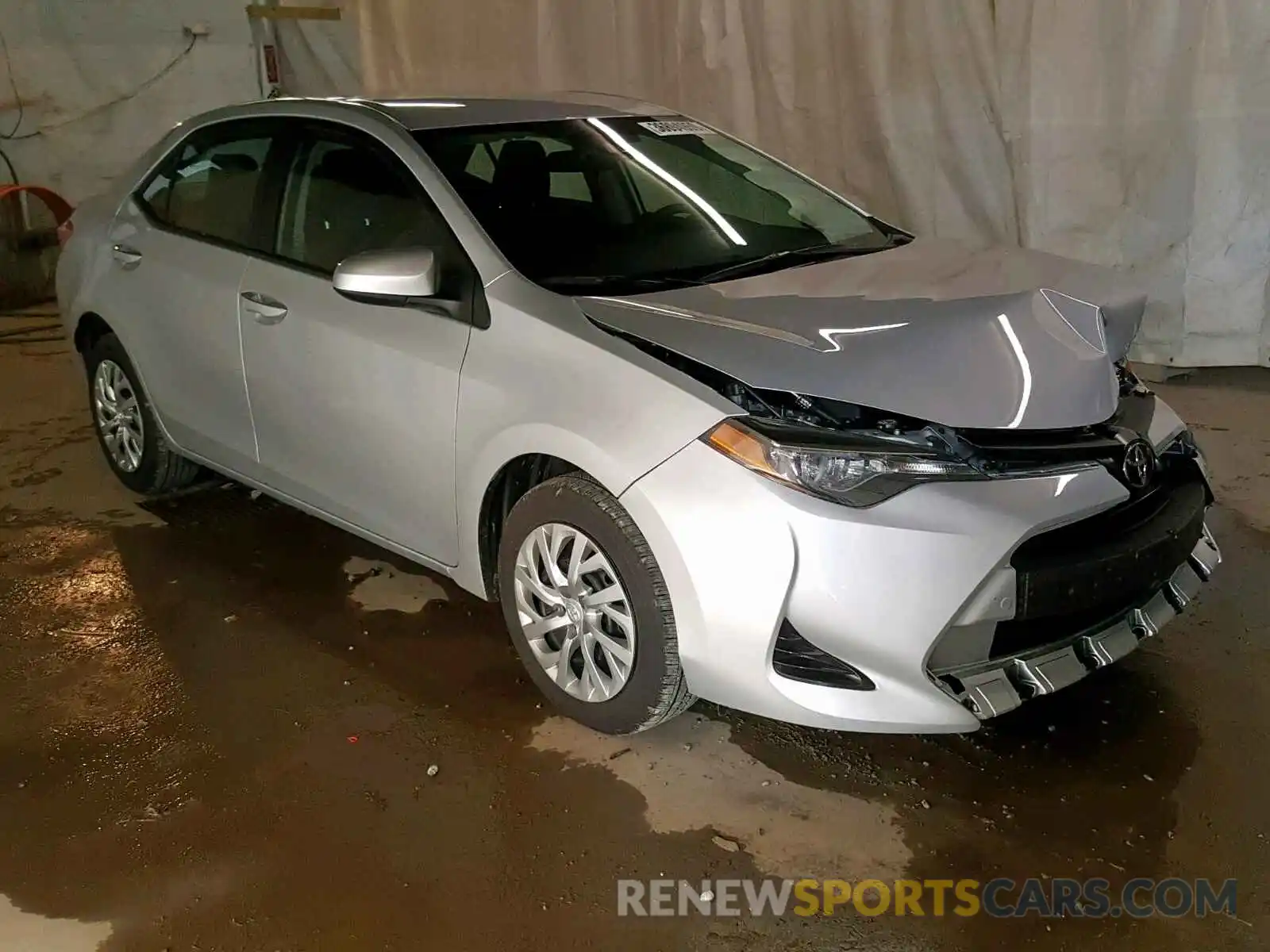 1 Photograph of a damaged car 2T1BURHE7KC240284 TOYOTA COROLLA 2019