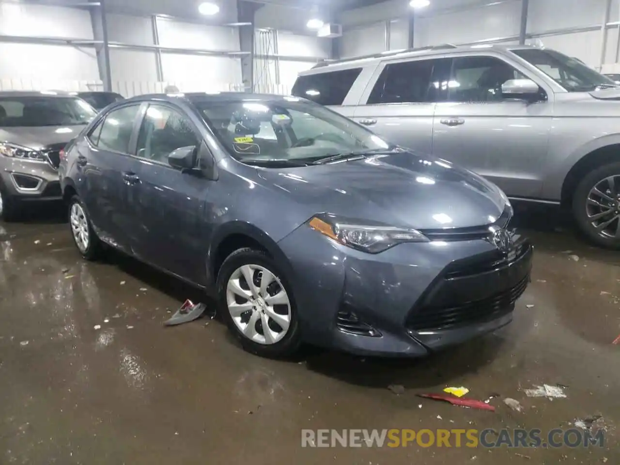 1 Photograph of a damaged car 2T1BURHE7KC240771 TOYOTA COROLLA 2019