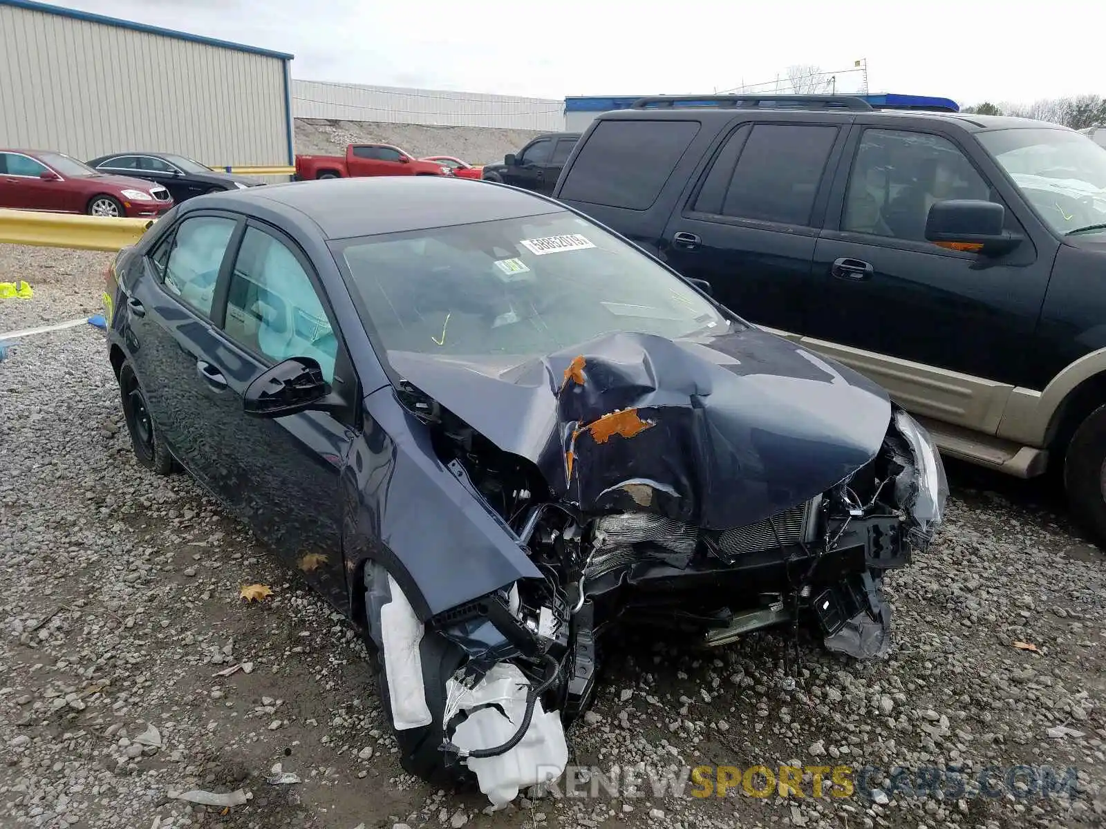 1 Photograph of a damaged car 2T1BURHE7KC240897 TOYOTA COROLLA 2019