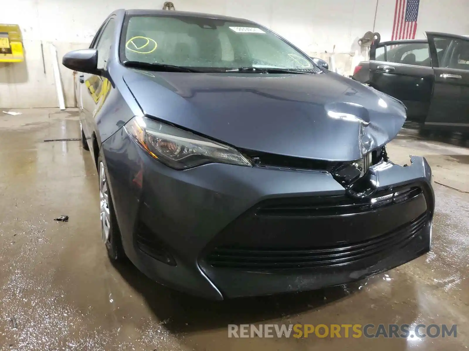 1 Photograph of a damaged car 2T1BURHE7KC241077 TOYOTA COROLLA 2019