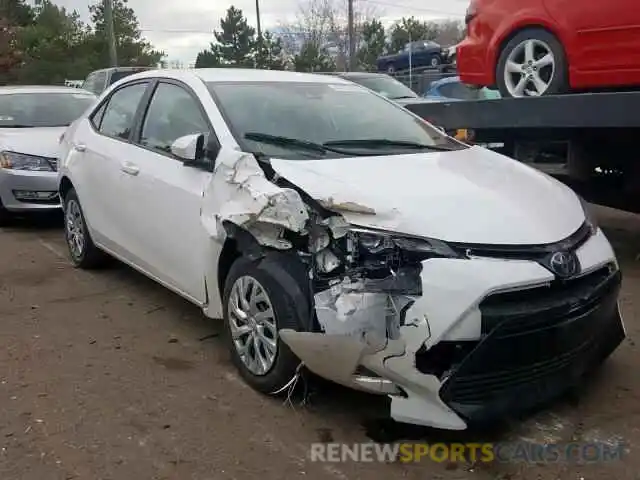 1 Photograph of a damaged car 2T1BURHE7KC241208 TOYOTA COROLLA 2019