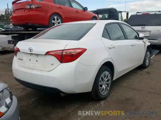 4 Фотография поврежденного автомобиля 2T1BURHE7KC241208 TOYOTA COROLLA 2019