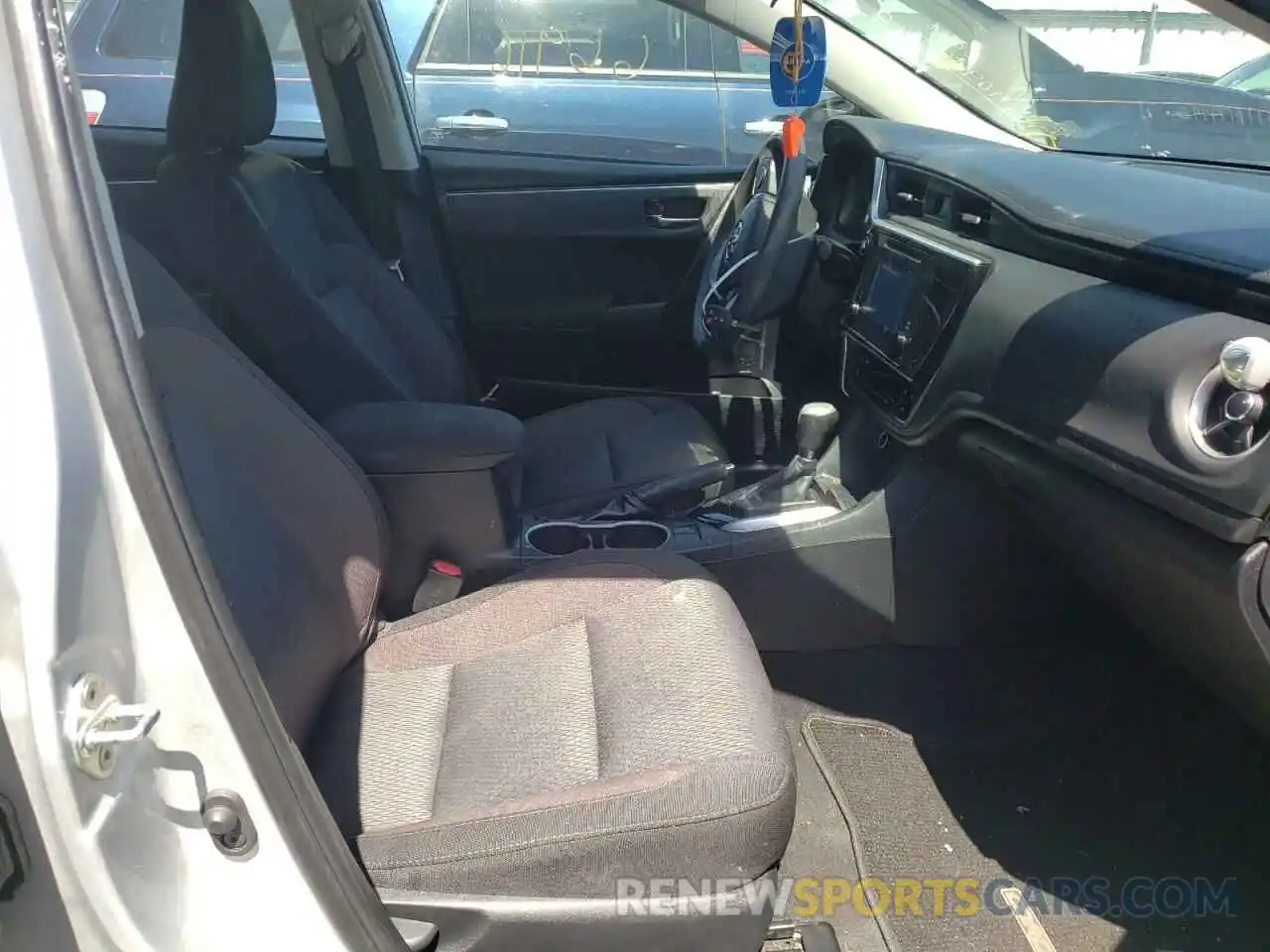 5 Photograph of a damaged car 2T1BURHE7KC241791 TOYOTA COROLLA 2019