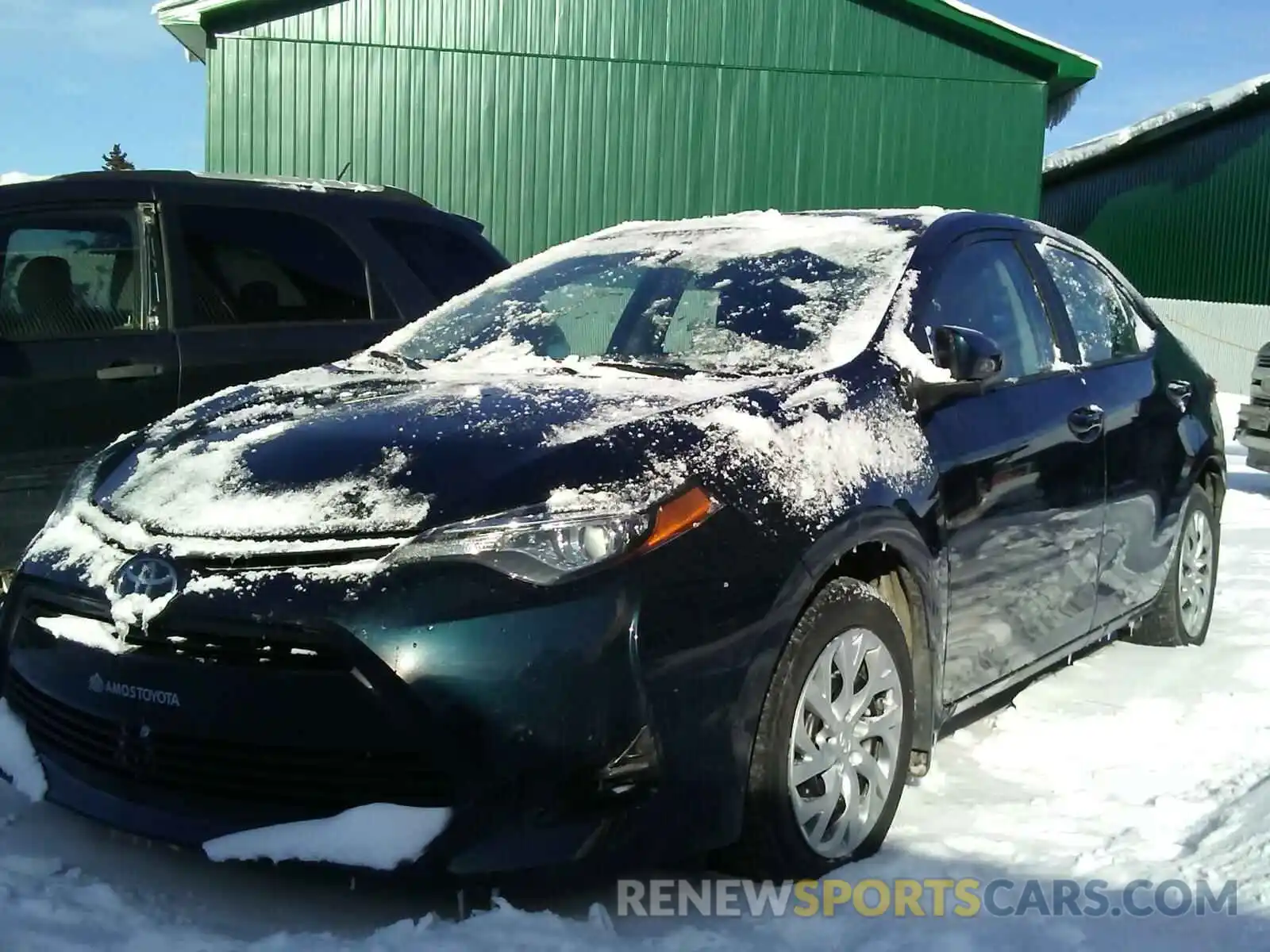 2 Фотография поврежденного автомобиля 2T1BURHE7KC242603 TOYOTA COROLLA 2019