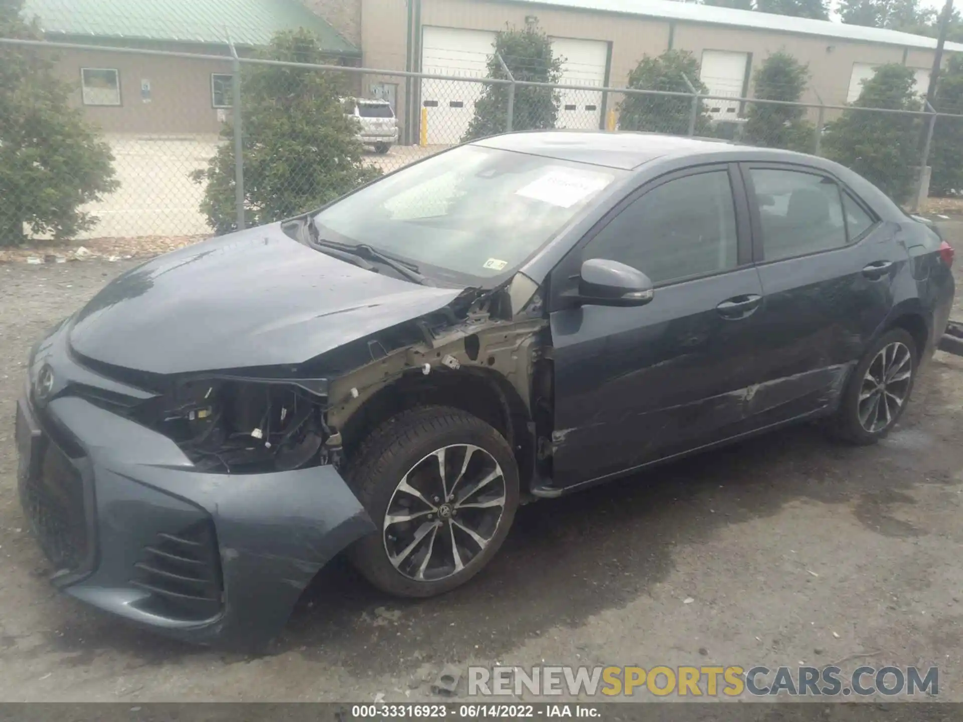 6 Photograph of a damaged car 2T1BURHE7KC243640 TOYOTA COROLLA 2019