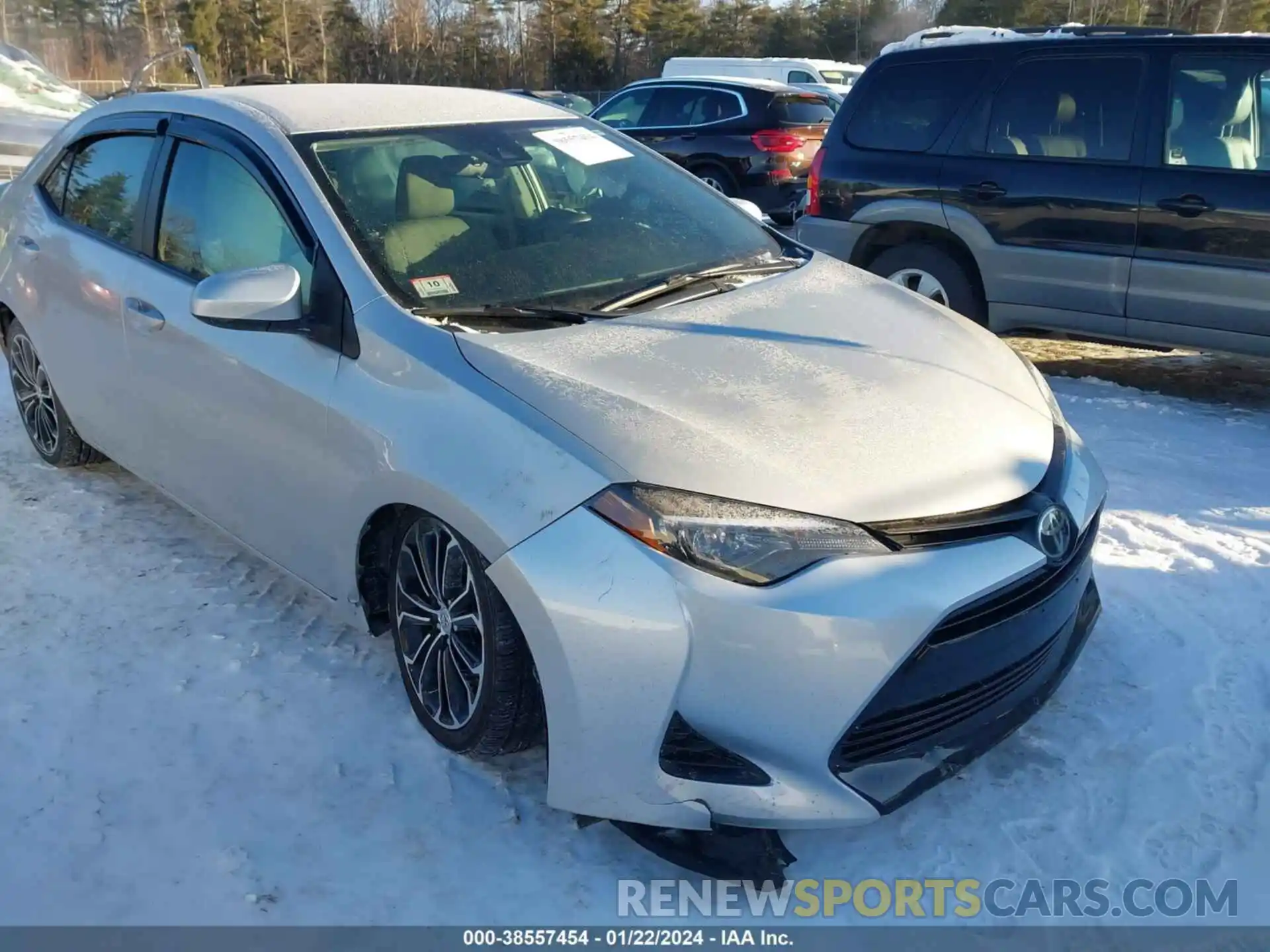 6 Photograph of a damaged car 2T1BURHE7KC245582 TOYOTA COROLLA 2019