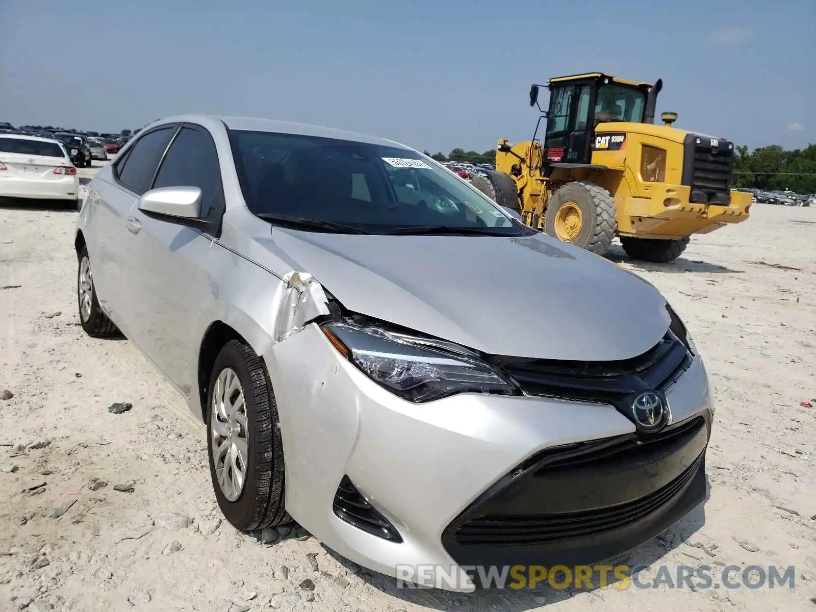 1 Photograph of a damaged car 2T1BURHE8KC126536 TOYOTA COROLLA 2019