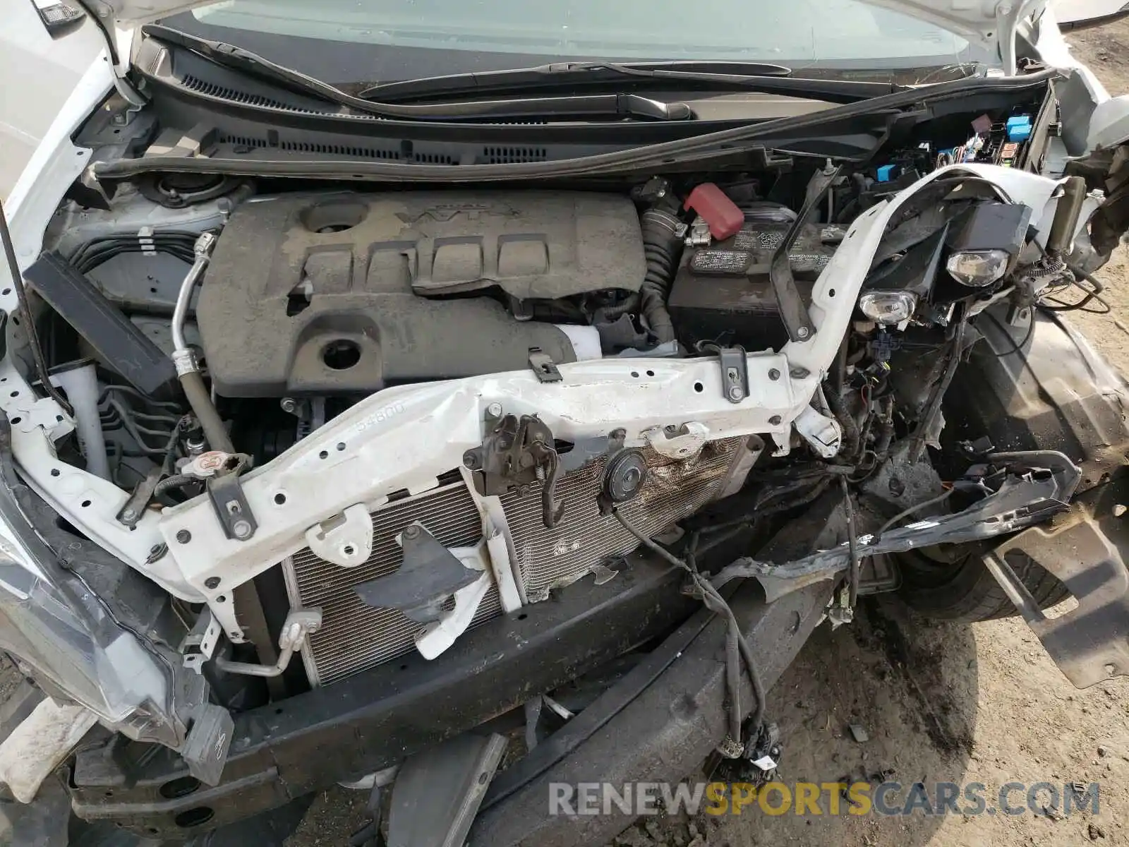 7 Фотография поврежденного автомобиля 2T1BURHE8KC126617 TOYOTA COROLLA 2019