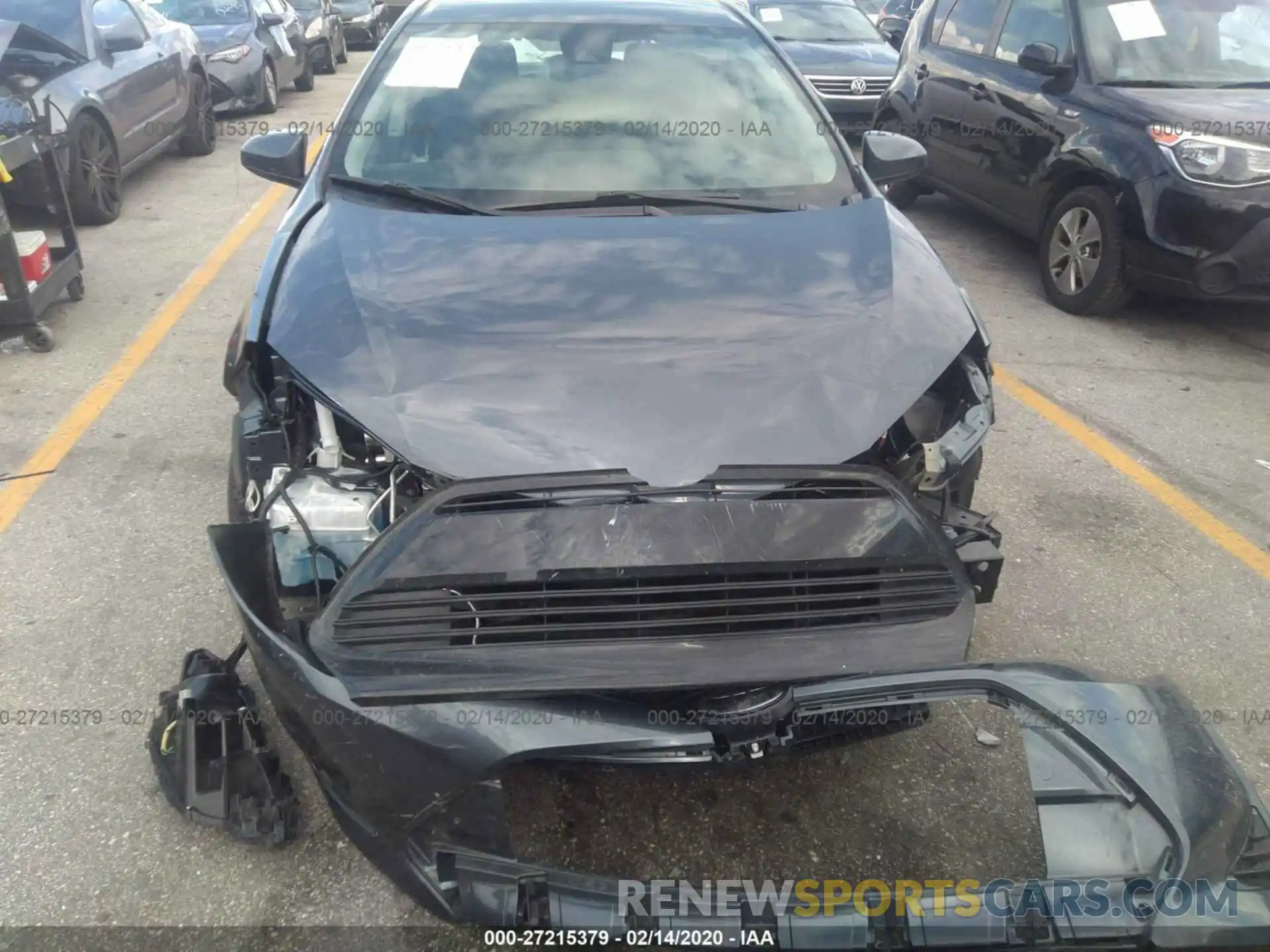 6 Photograph of a damaged car 2T1BURHE8KC127170 TOYOTA COROLLA 2019