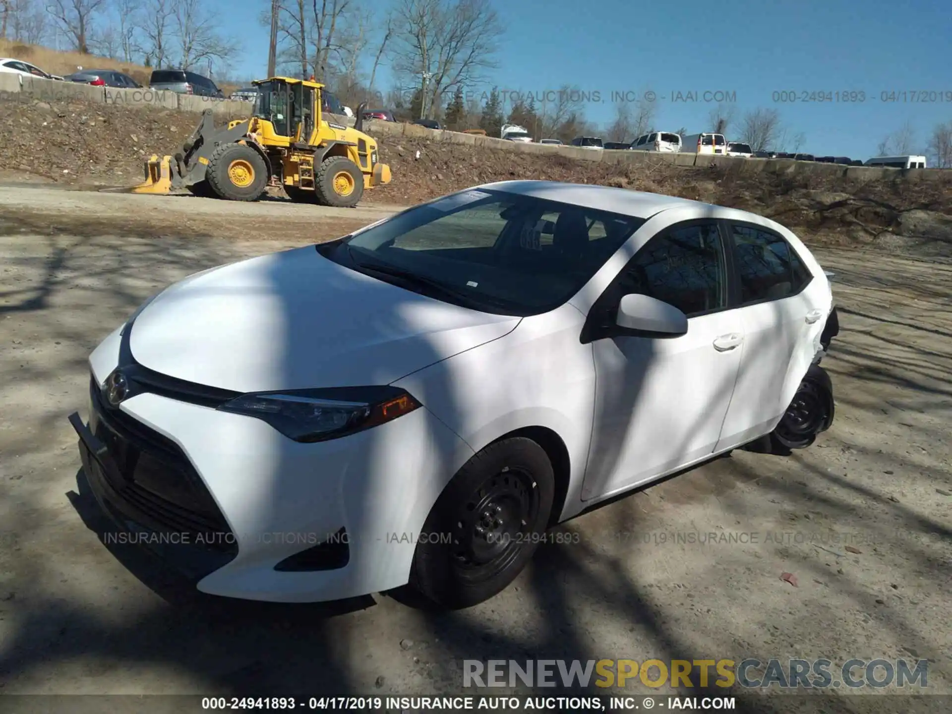 2 Photograph of a damaged car 2T1BURHE8KC128982 TOYOTA COROLLA 2019