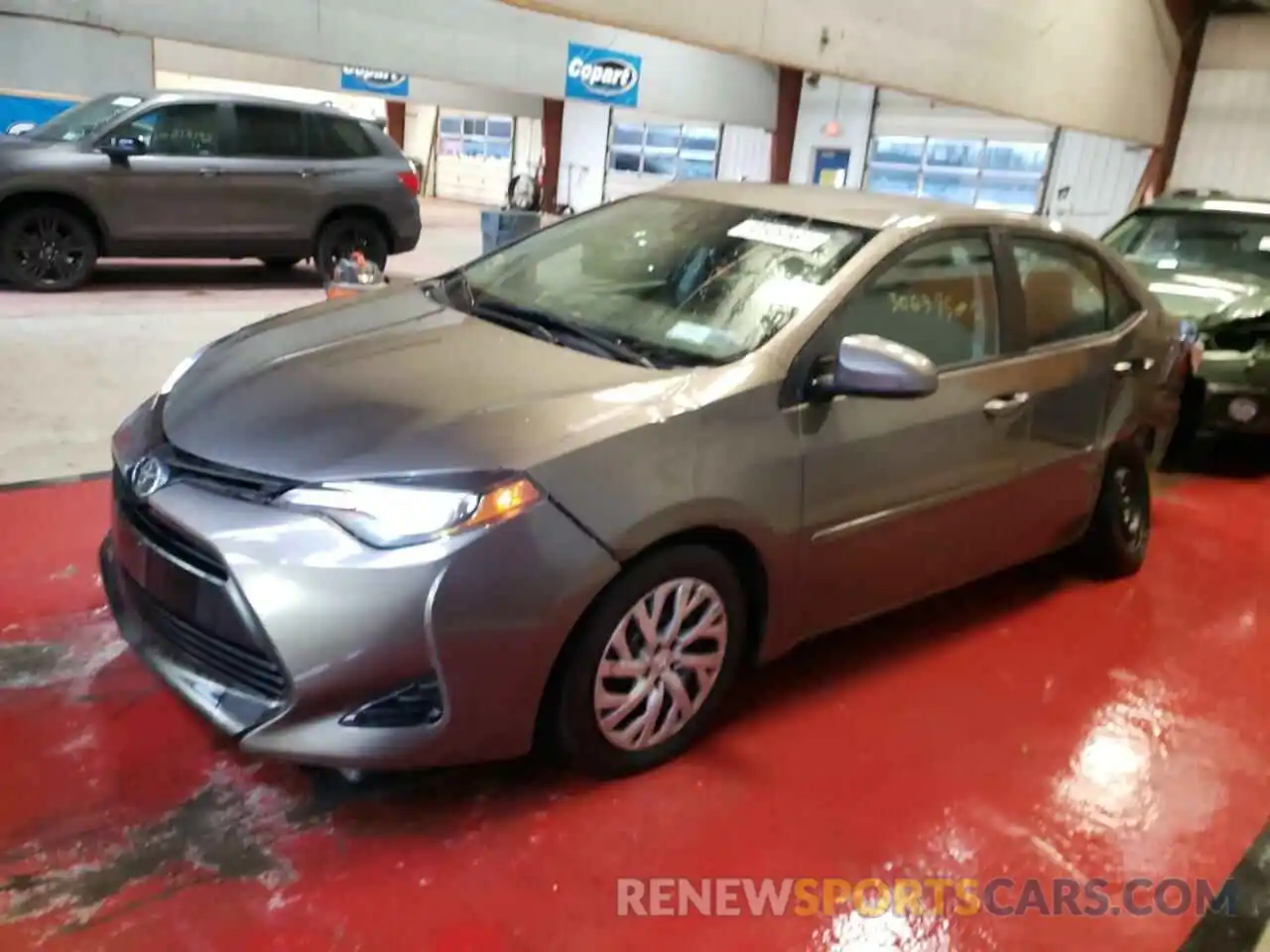 2 Photograph of a damaged car 2T1BURHE8KC129596 TOYOTA COROLLA 2019