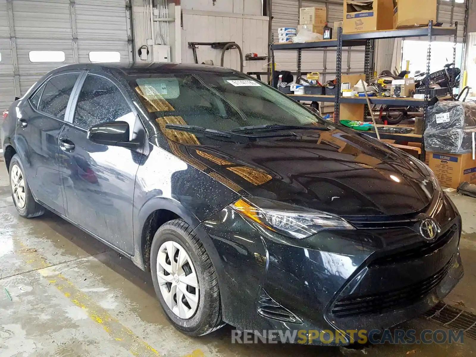 1 Photograph of a damaged car 2T1BURHE8KC130697 TOYOTA COROLLA 2019