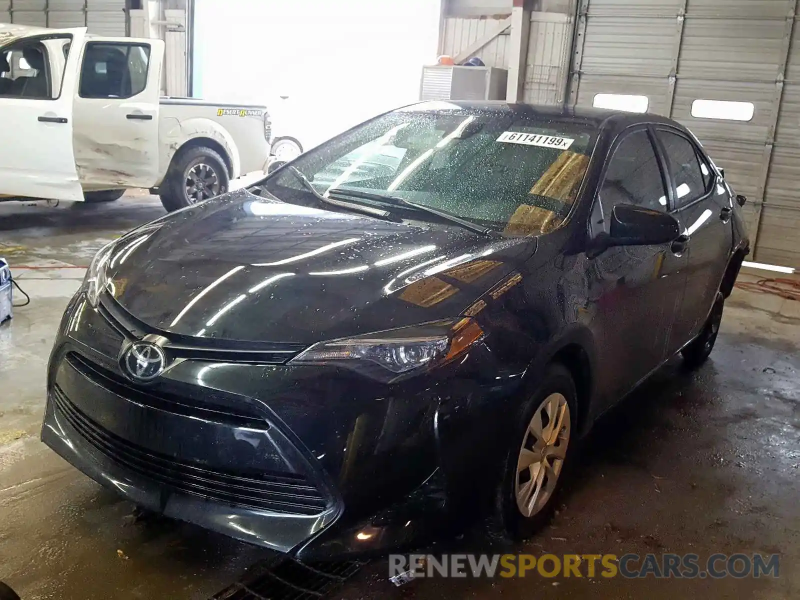 2 Photograph of a damaged car 2T1BURHE8KC130697 TOYOTA COROLLA 2019