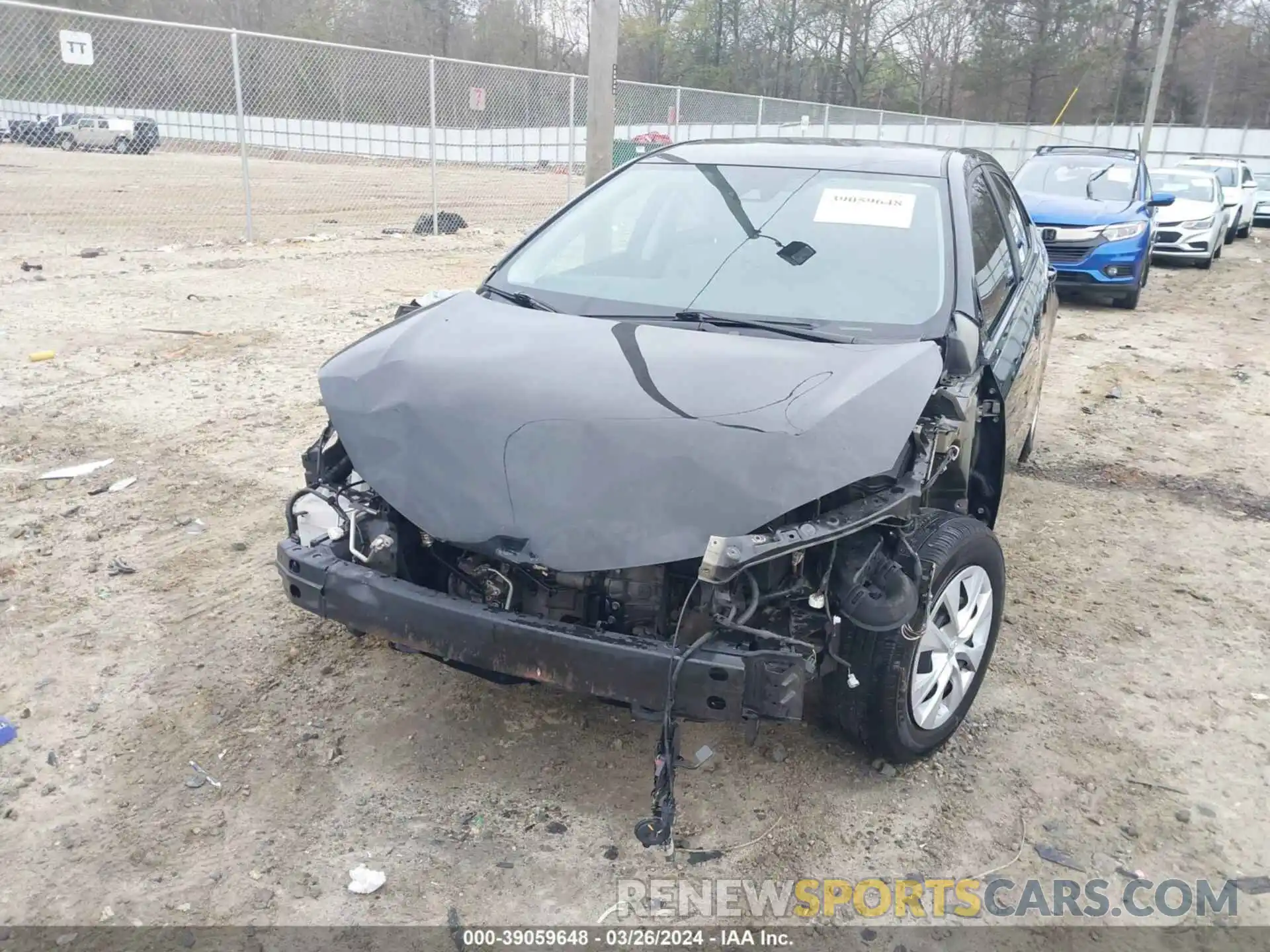 6 Photograph of a damaged car 2T1BURHE8KC131137 TOYOTA COROLLA 2019