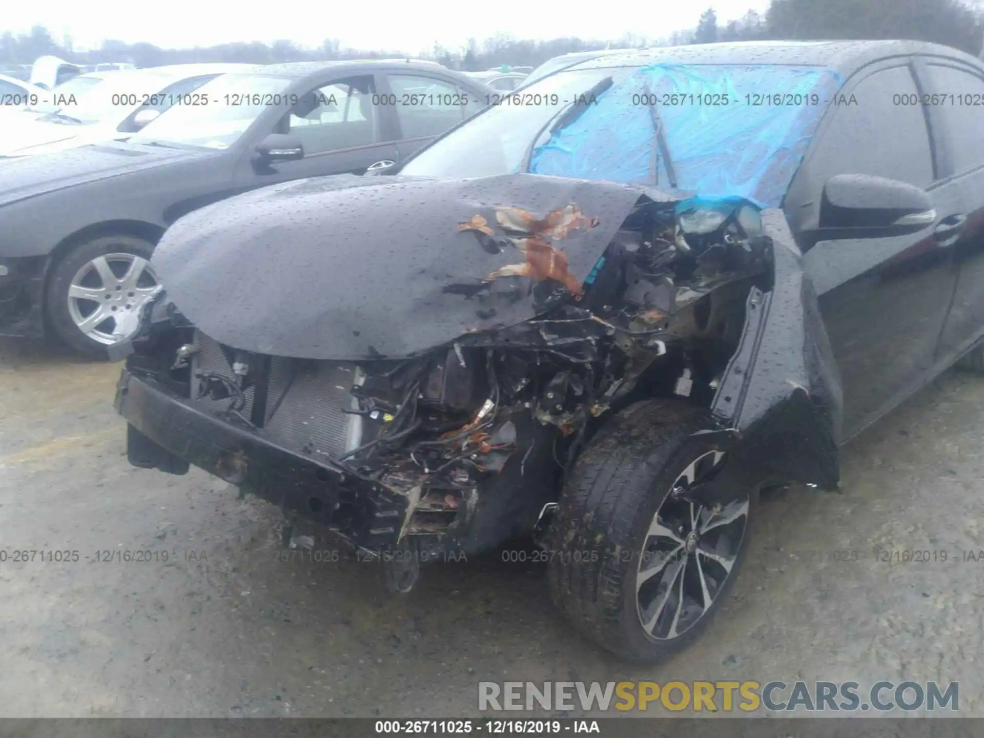 6 Photograph of a damaged car 2T1BURHE8KC131462 TOYOTA COROLLA 2019