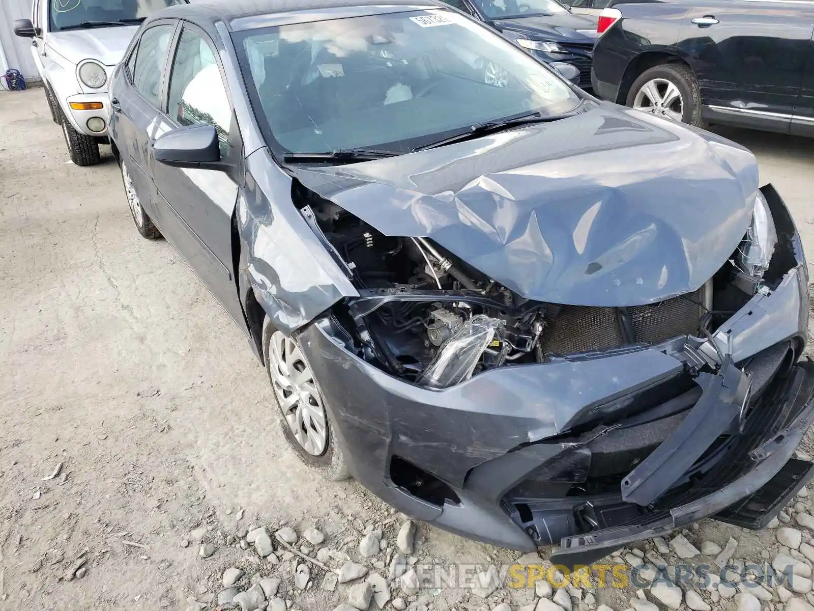 1 Photograph of a damaged car 2T1BURHE8KC131798 TOYOTA COROLLA 2019