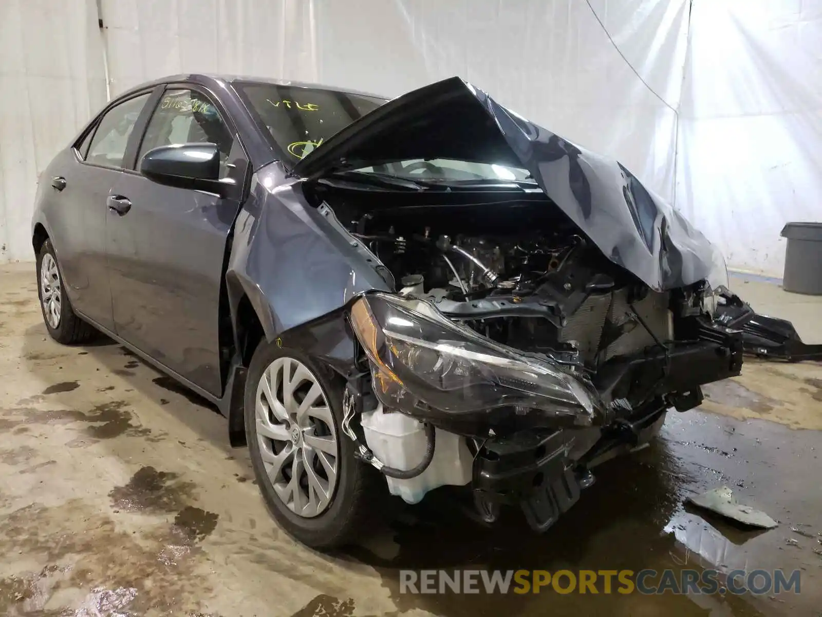 1 Photograph of a damaged car 2T1BURHE8KC132692 TOYOTA COROLLA 2019