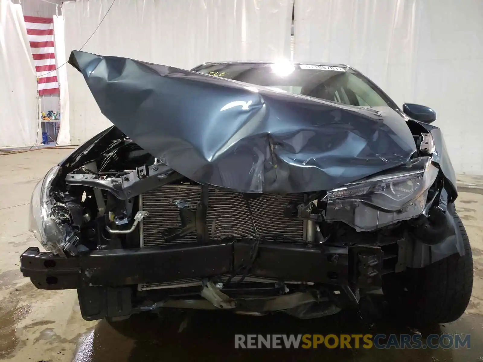 7 Photograph of a damaged car 2T1BURHE8KC132692 TOYOTA COROLLA 2019