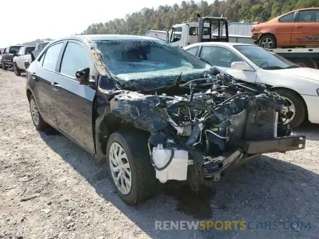 1 Photograph of a damaged car 2T1BURHE8KC133339 TOYOTA COROLLA 2019