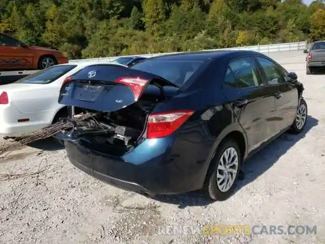 4 Photograph of a damaged car 2T1BURHE8KC133339 TOYOTA COROLLA 2019