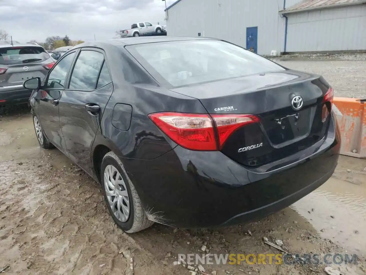 3 Photograph of a damaged car 2T1BURHE8KC133373 TOYOTA COROLLA 2019