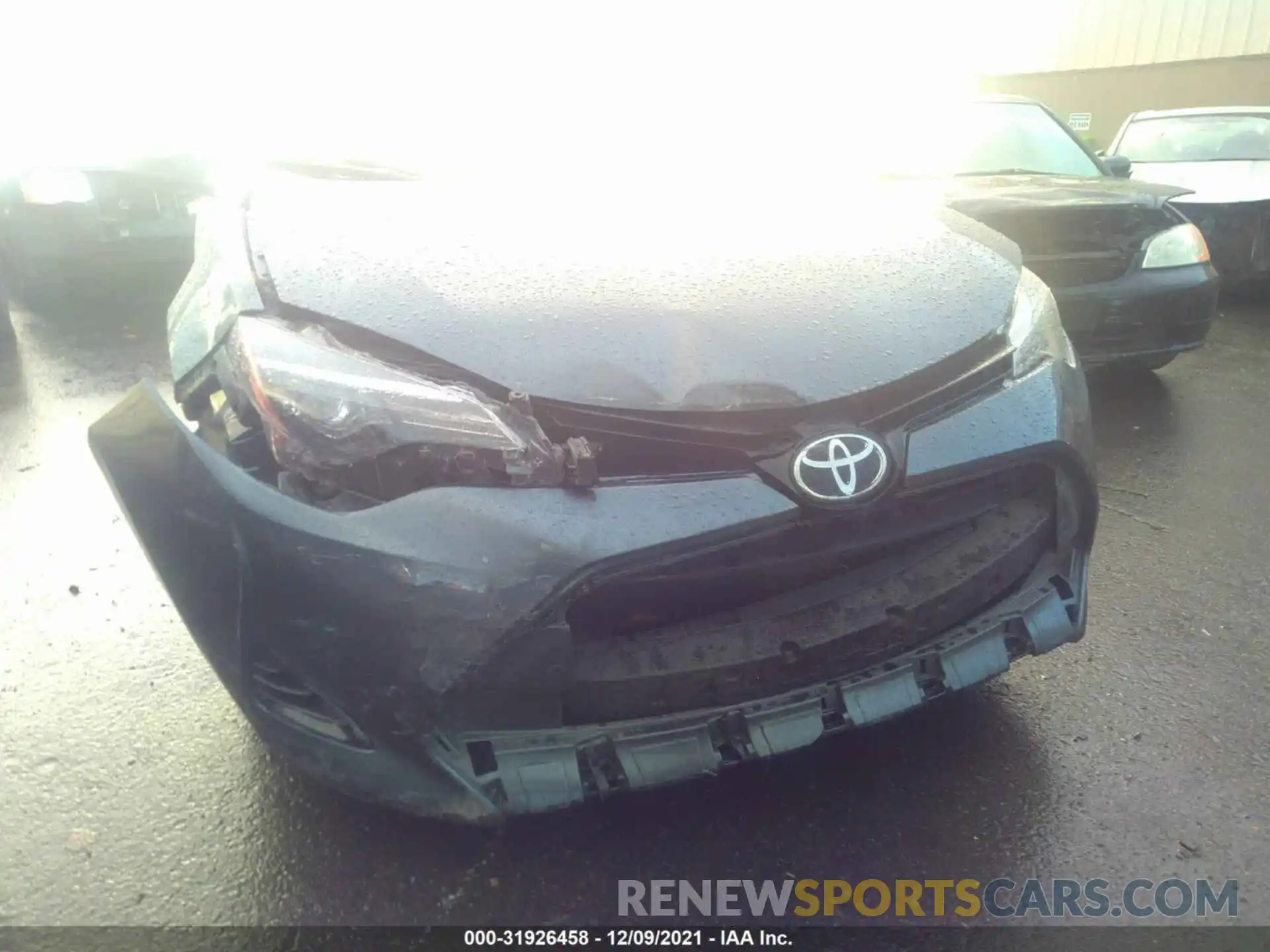 6 Photograph of a damaged car 2T1BURHE8KC134748 TOYOTA COROLLA 2019