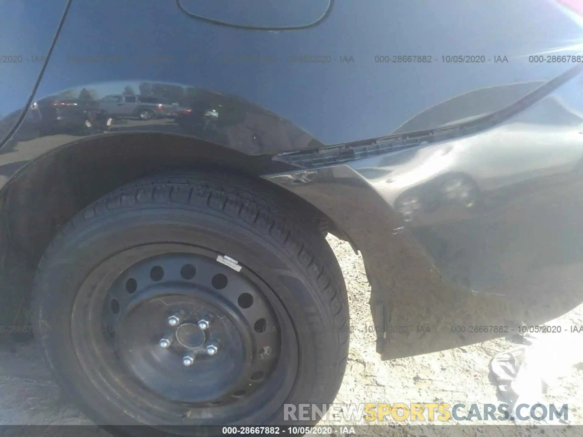 6 Photograph of a damaged car 2T1BURHE8KC135043 TOYOTA COROLLA 2019