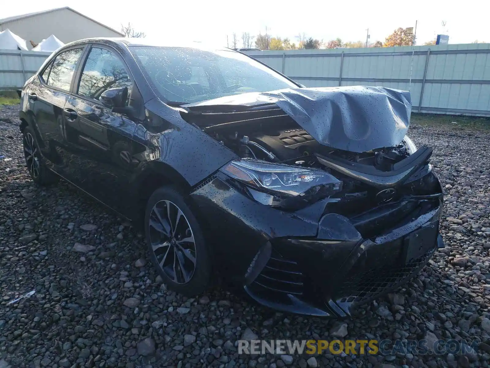 1 Photograph of a damaged car 2T1BURHE8KC135902 TOYOTA COROLLA 2019